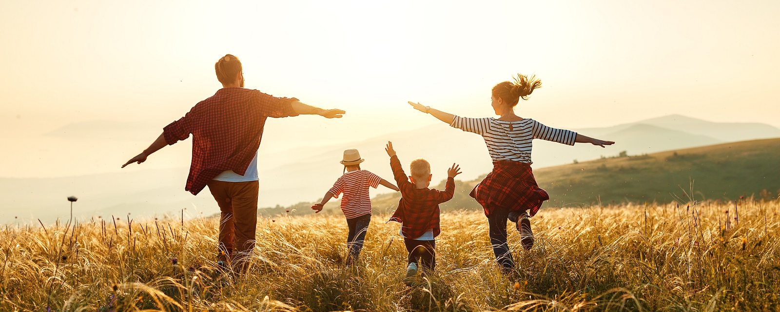 Family happy