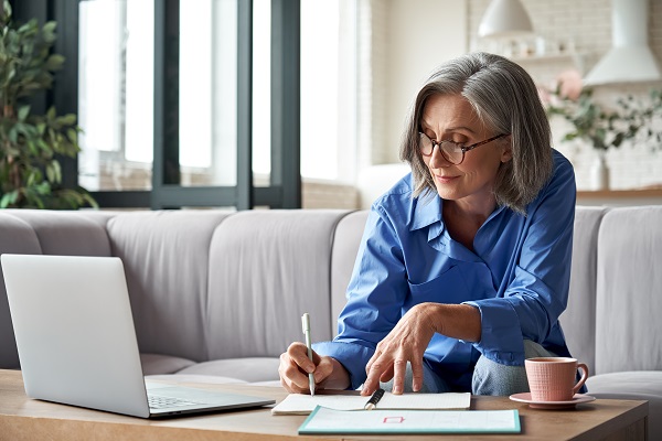 woman planning